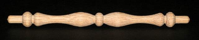 5-3/4" Oak Wood Furniture Spindle